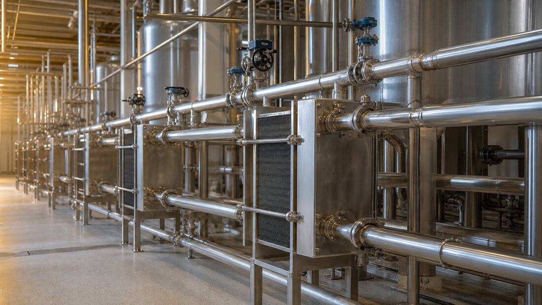 Commercial frying and processing plant